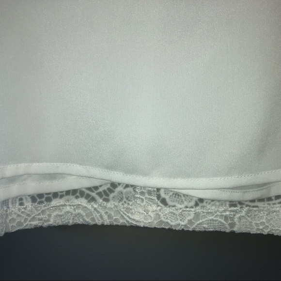 Zara Woman White Lace Mini Skirt - Picture 3 of 6